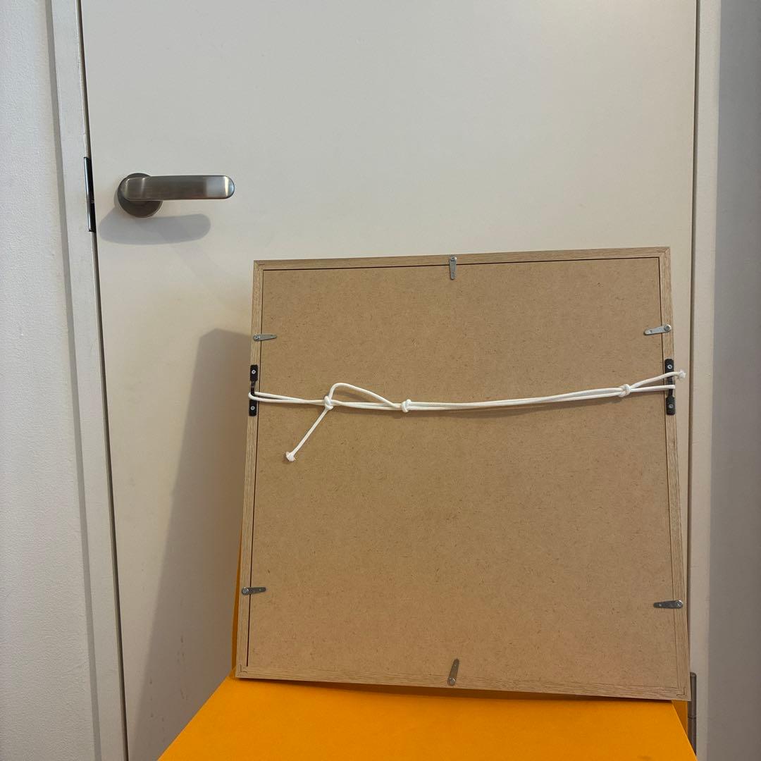 IDEE ポスターフレーム「正方形讃歌 イエロー」