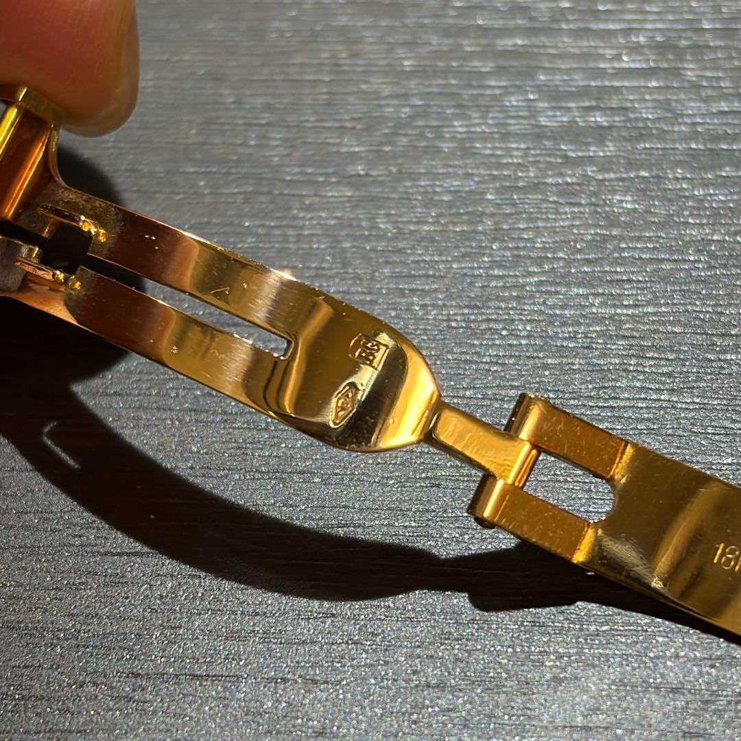 カルティエCartier K18YG ゴールド 時計Dバックル