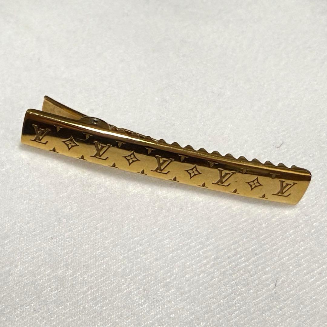 LOUIS VUITTON ゴールドヘアクリップ/ゴールドのみ