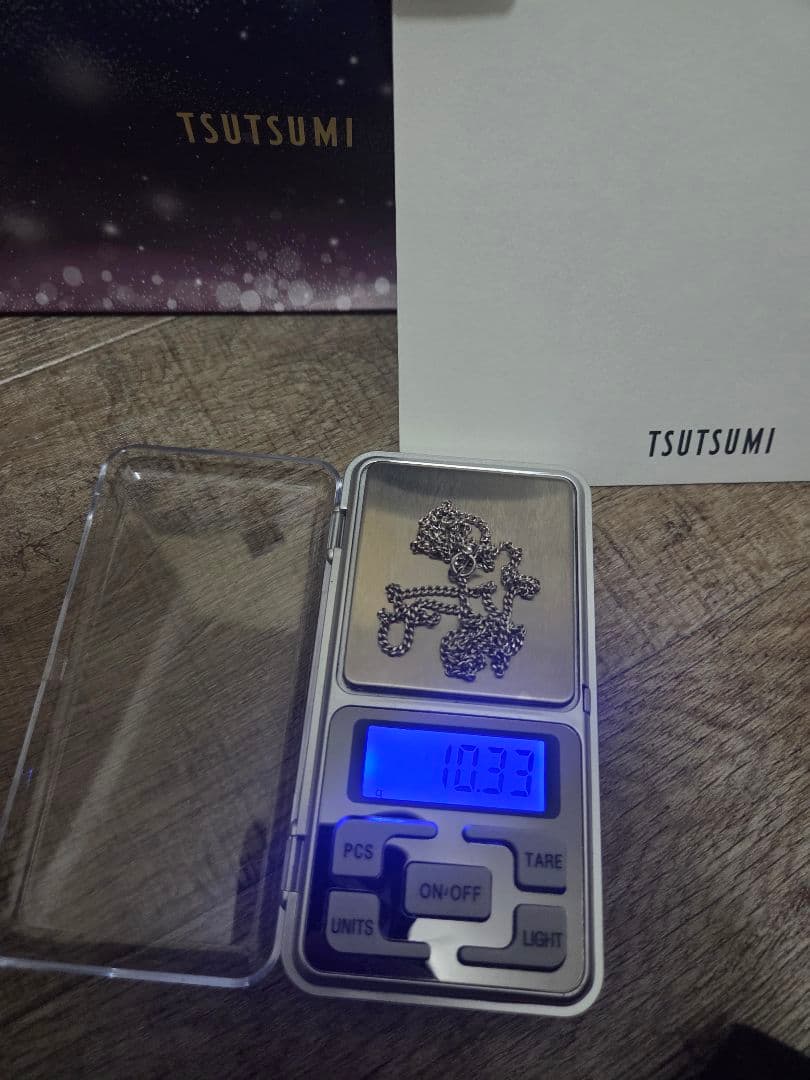 【新品】約10.3g プラチナネックレス　喜平 ジュエリー　50センチ