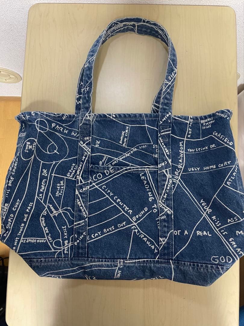 Supreme Gonz Map Denim Tote シュプリーム バッグ
