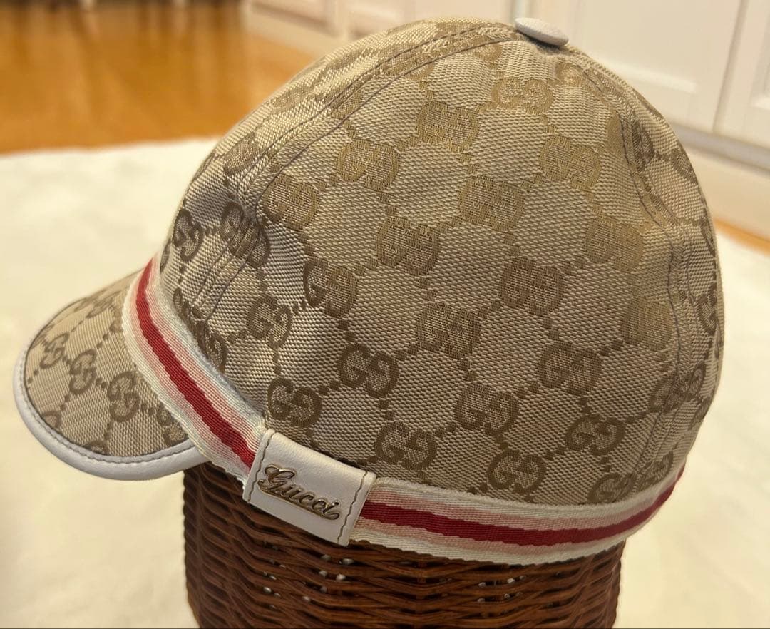 グッチGUCCI ベースボールキャップ　シェリーライン