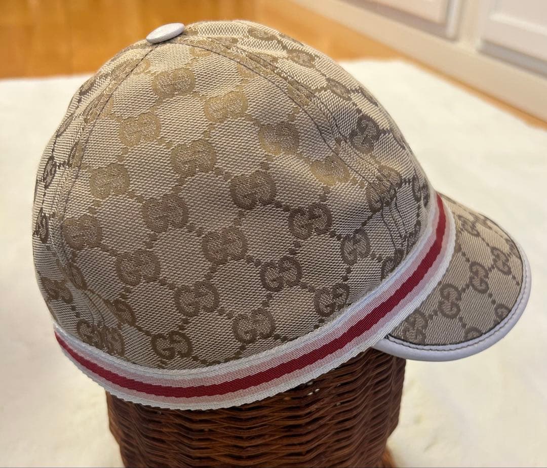 グッチGUCCI ベースボールキャップ　シェリーライン