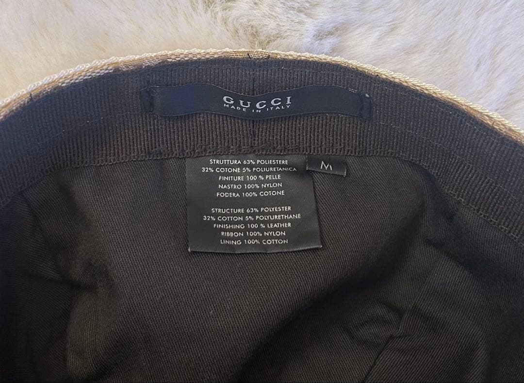 グッチGUCCI ベースボールキャップ　シェリーライン