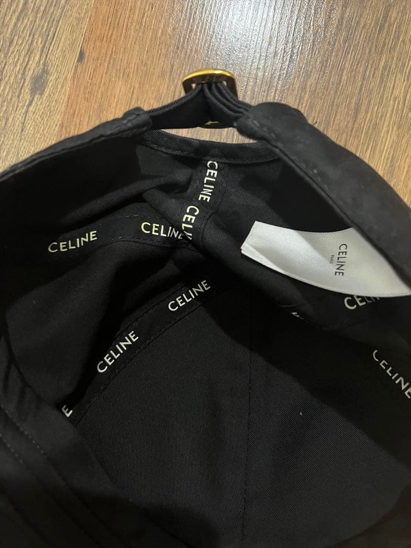 CELINE ベースボールキャップ M