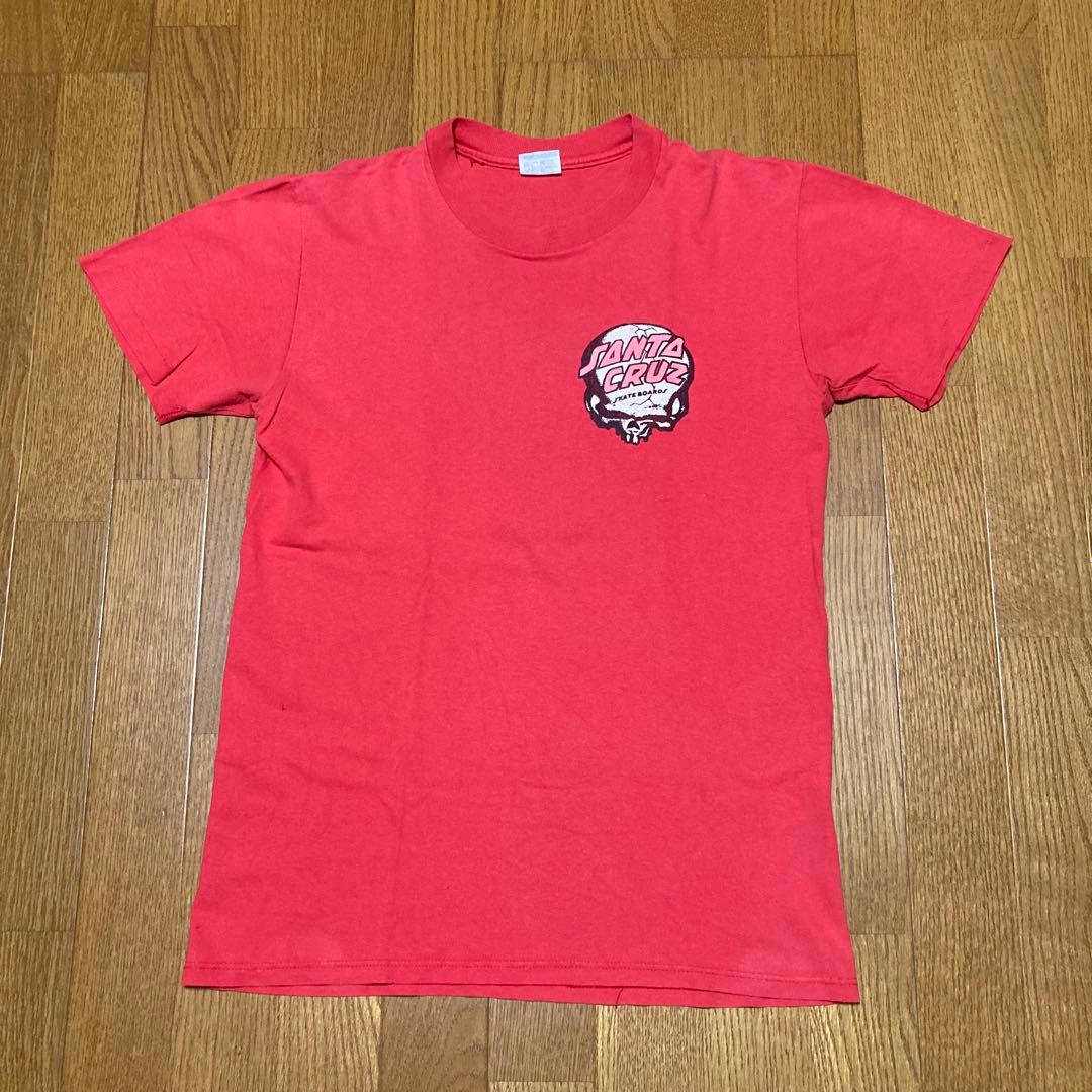 SANTA CRUZ 80s 90s オリジナル スカルプリント Tシャツ