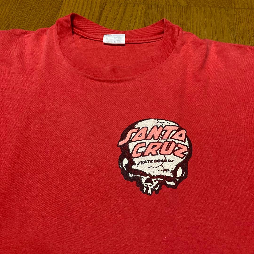 SANTA CRUZ 80s 90s オリジナル スカルプリント Tシャツ