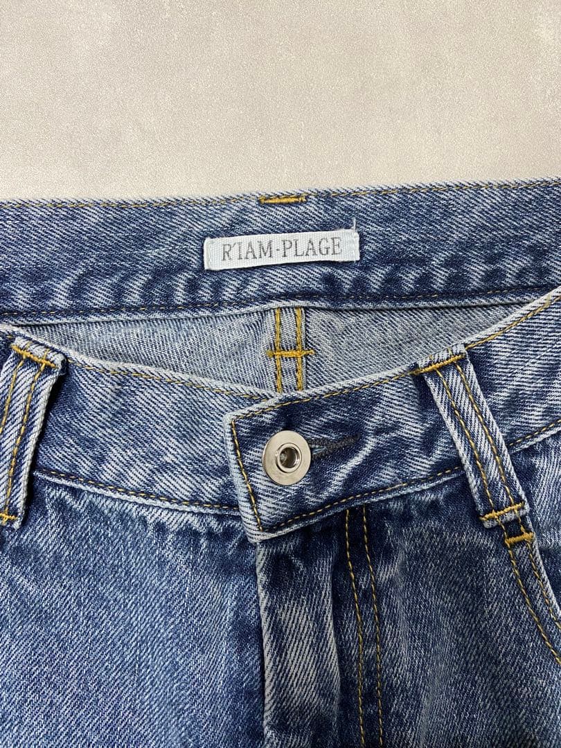新品未使用　Plage R’IAM WIDE デニム 36サイズ