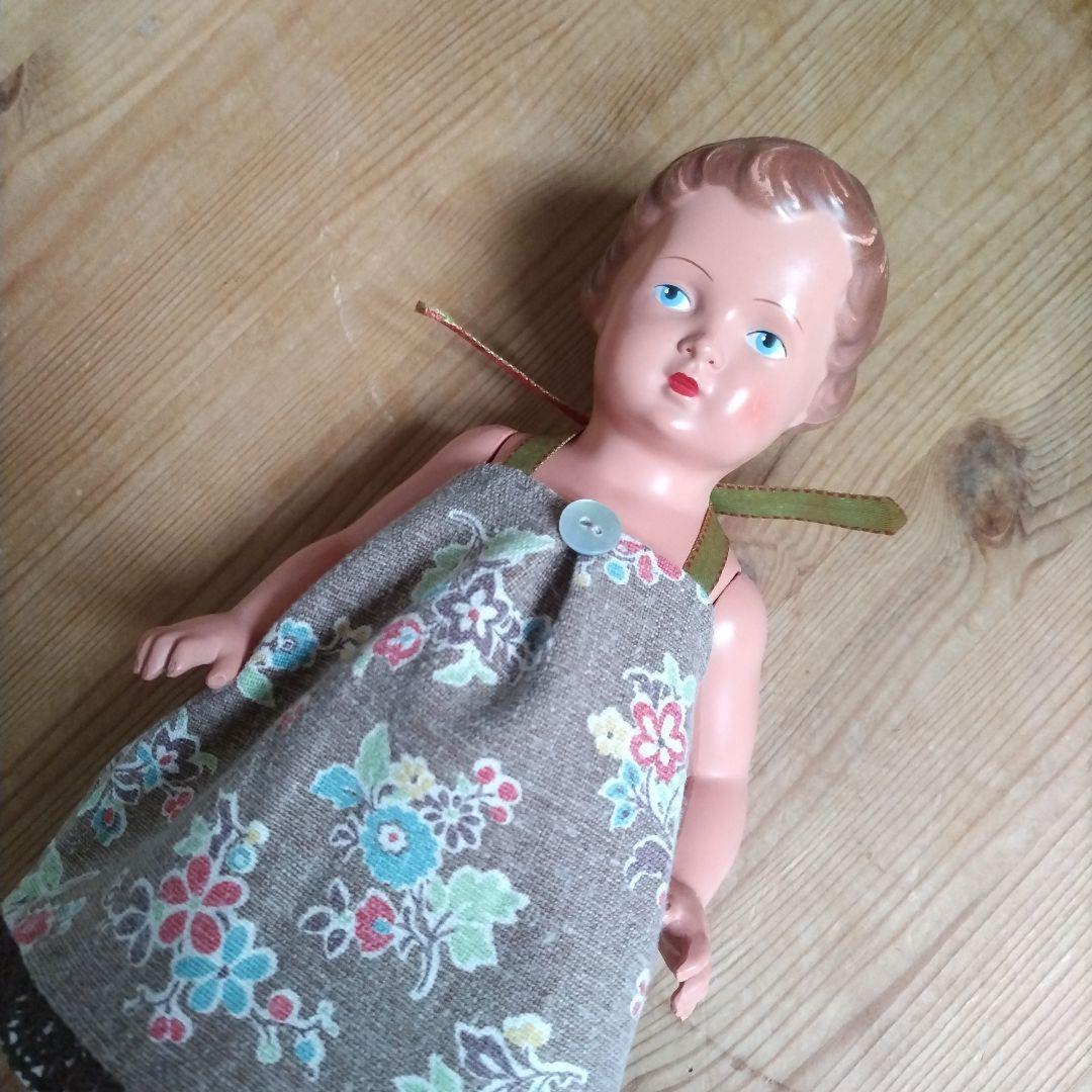 ドイツヴィンテージ　シルトクレート　セルロイド人形