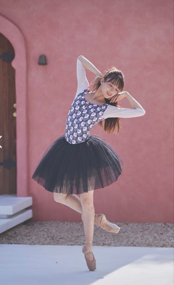 STINA 5部袖レオタード Mサイズ