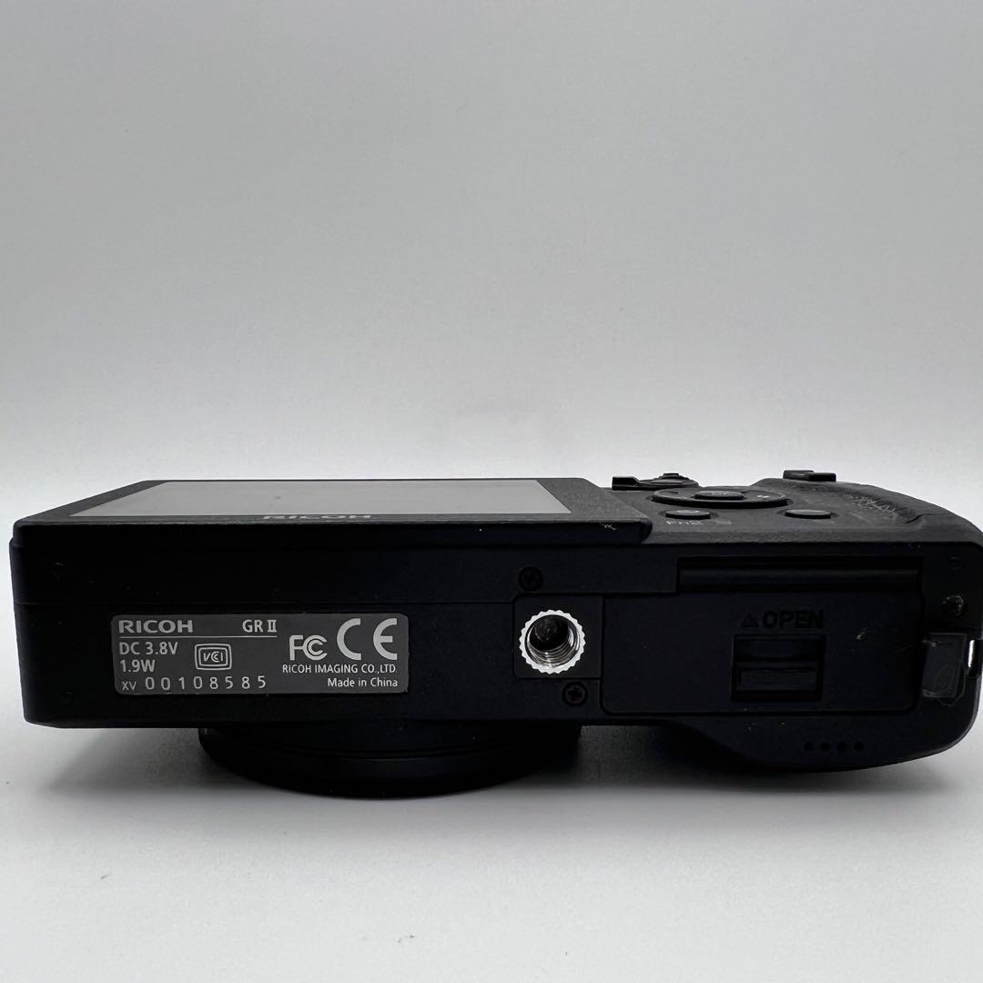 【完動品 良品】RICOH GR II コンパクトデジタルカメラ 動作確認済