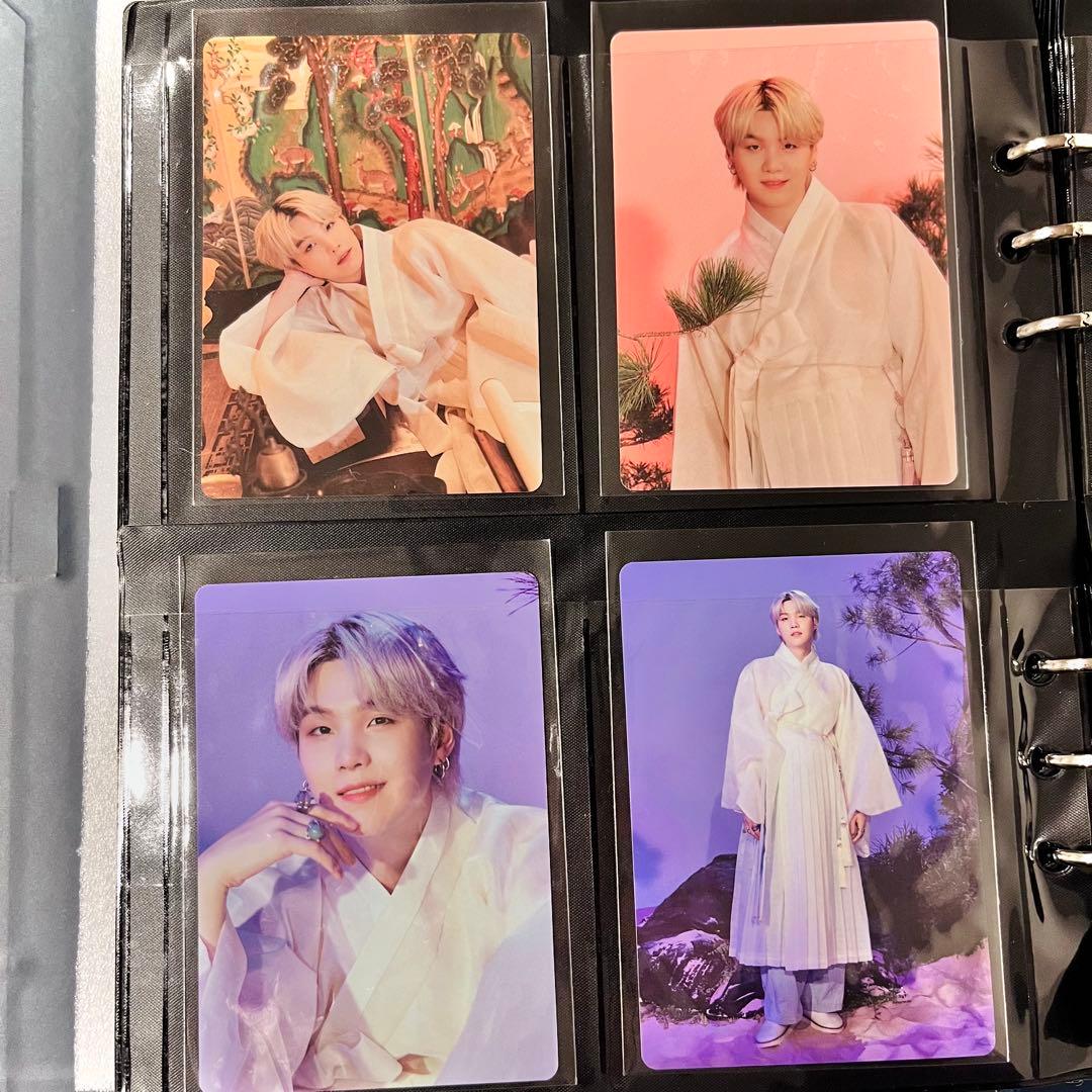 BTS ダルマジュン2021 ミニフォトフルコンプ バインダー付き+リングトレカ