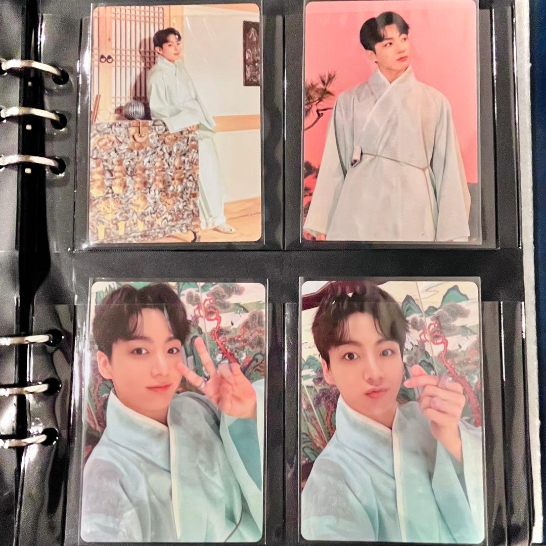 BTS ダルマジュン2021 ミニフォトフルコンプ バインダー付き+リングトレカ