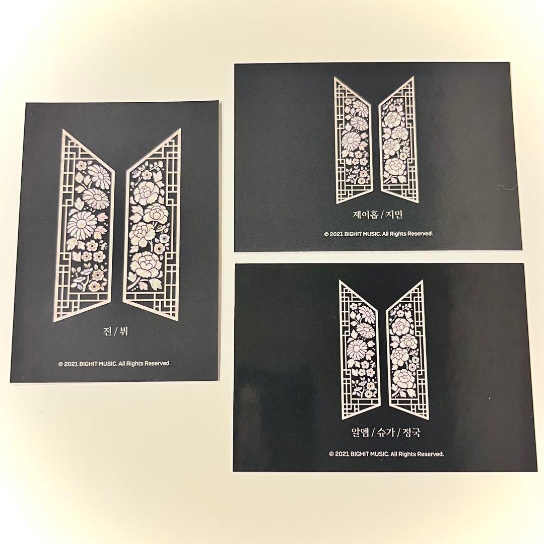 BTS ダルマジュン2021 ミニフォトフルコンプ バインダー付き+リングトレカ