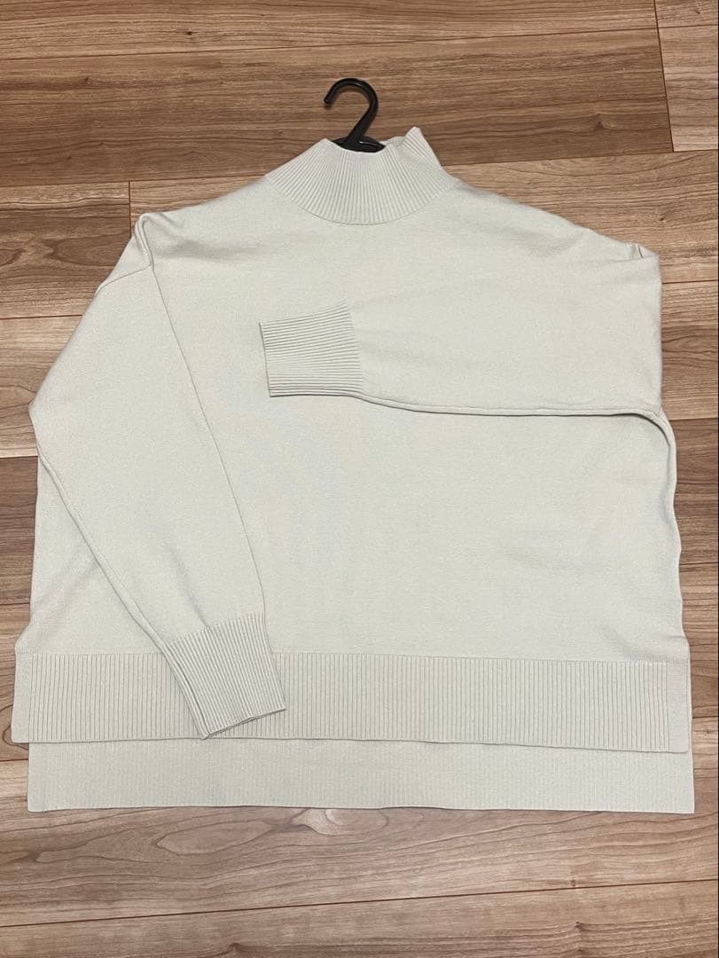 [完売品]全骨格着瘦せが叶うタートルネックプルオーバー