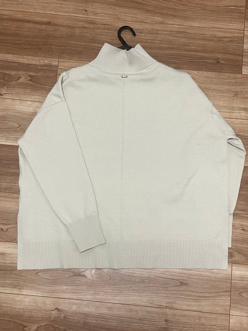 [完売品]全骨格着瘦せが叶うタートルネックプルオーバー