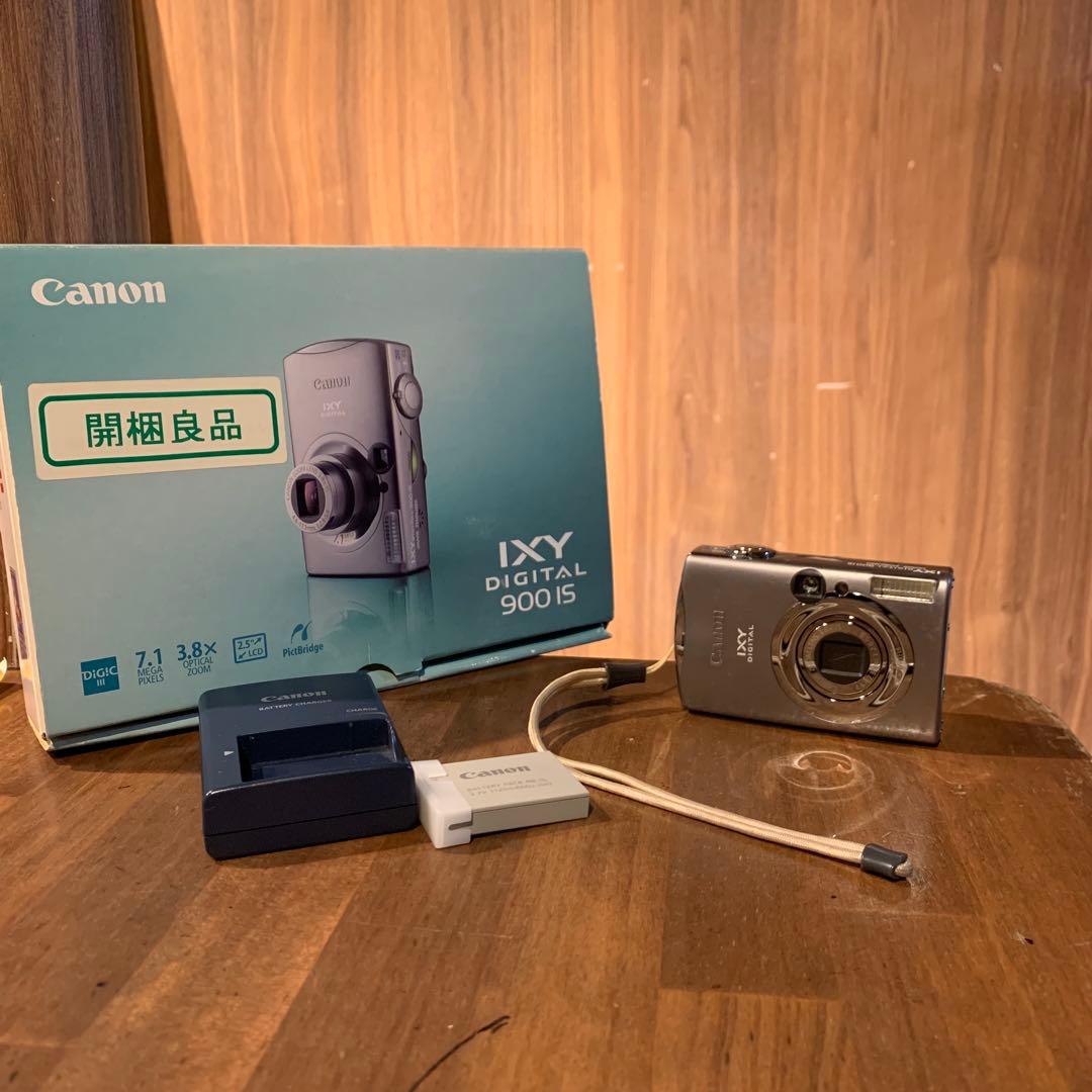 動作品★ Canon IXY DIGITAL 900 IS 本体と付属品