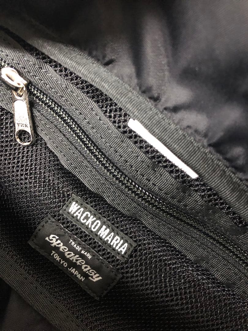 バッグ WACKO MARIA LEOPARD FAUX FUR WAIST BAG