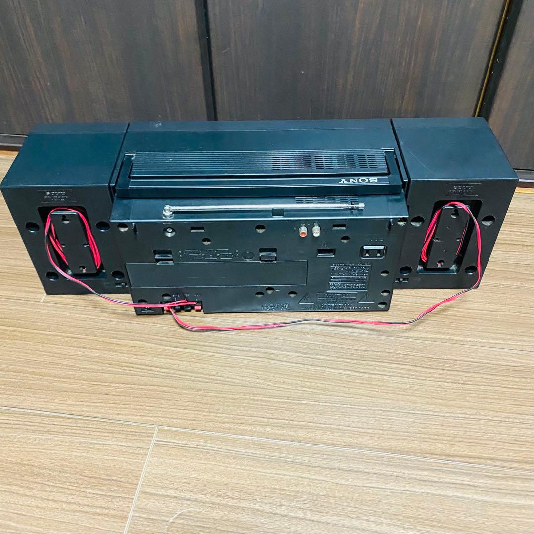 【ジャンク/希少品】SONY CFS-W660 ダブルカセットデッキ ラジカセ