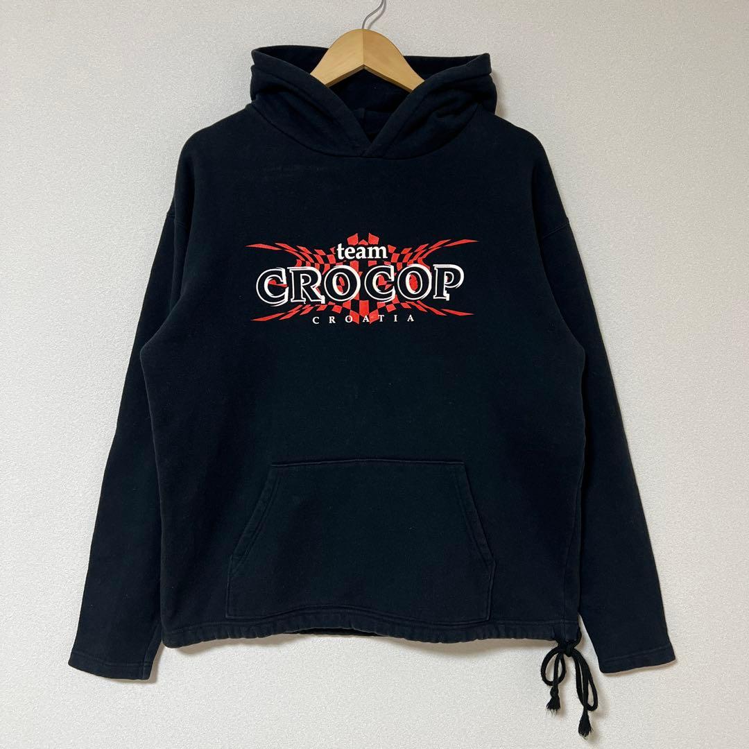 ミルコ・クロコップ　公式　パーカー　team CROCOP 即完品　Ｌ　当時物