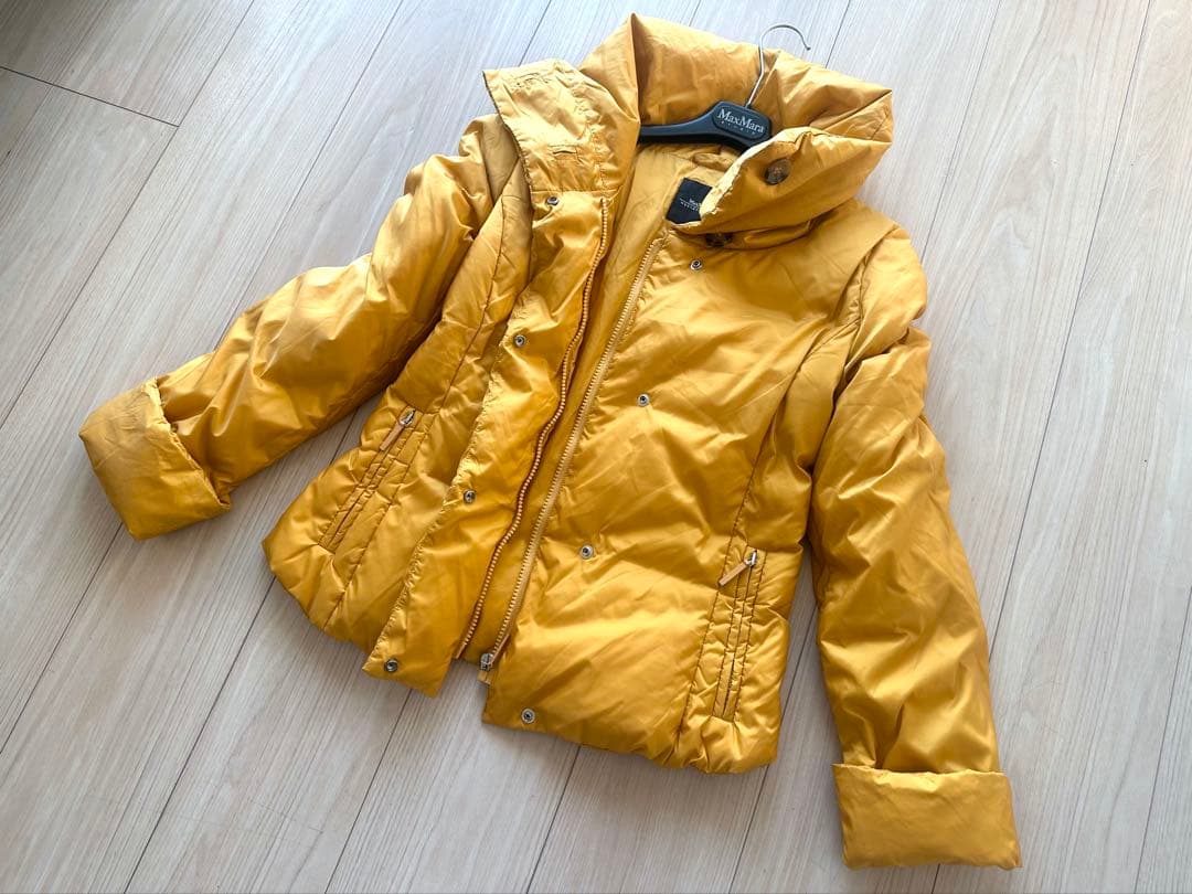 マックスマーラMaxMaraweekend☆ショールカラー ダウンジャケット36