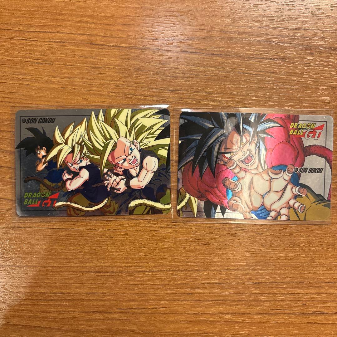 ジ*ム様 ドラゴンボールGT スーパーバトルカード 2枚セット
