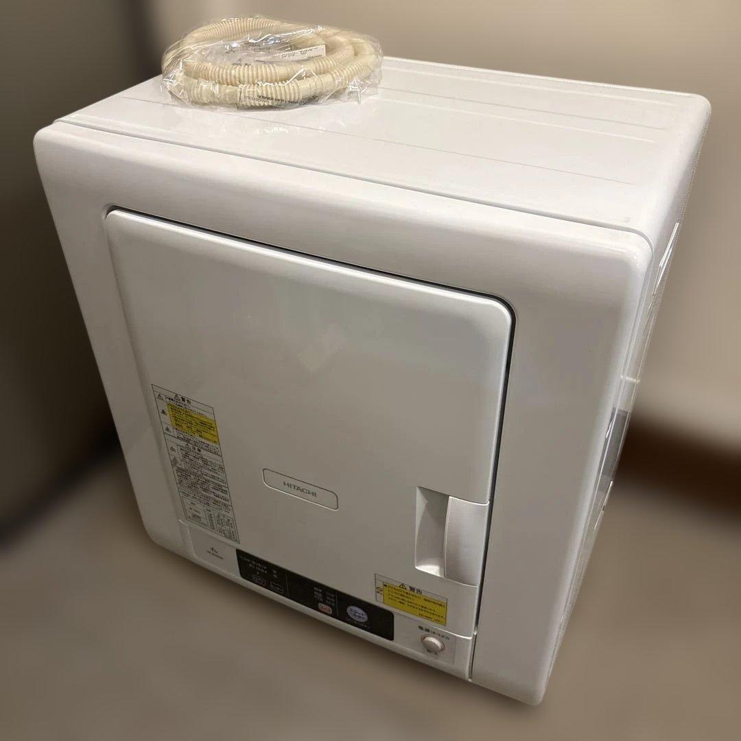2021年製 HITACHI 衣類乾燥機　乾燥機　DE-N40WX-W