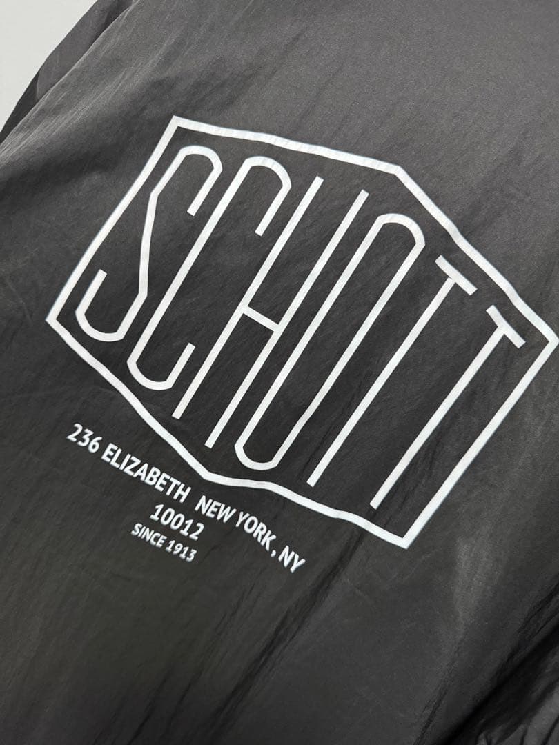 【極美品】Schott ナイロンボアジャケット/ダウンジャケット