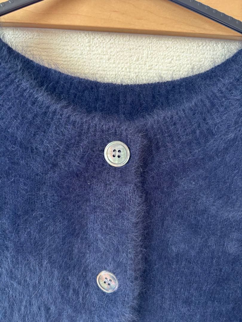 美品✨PAL closetカシミヤ　カーディガン ネイビー