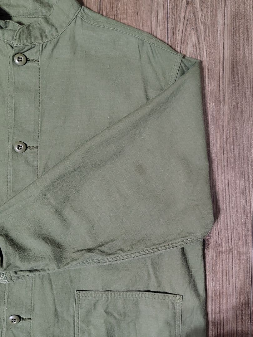 【美品】NEEDLES 21AW ミリタリーシャツ アーミーシャツ