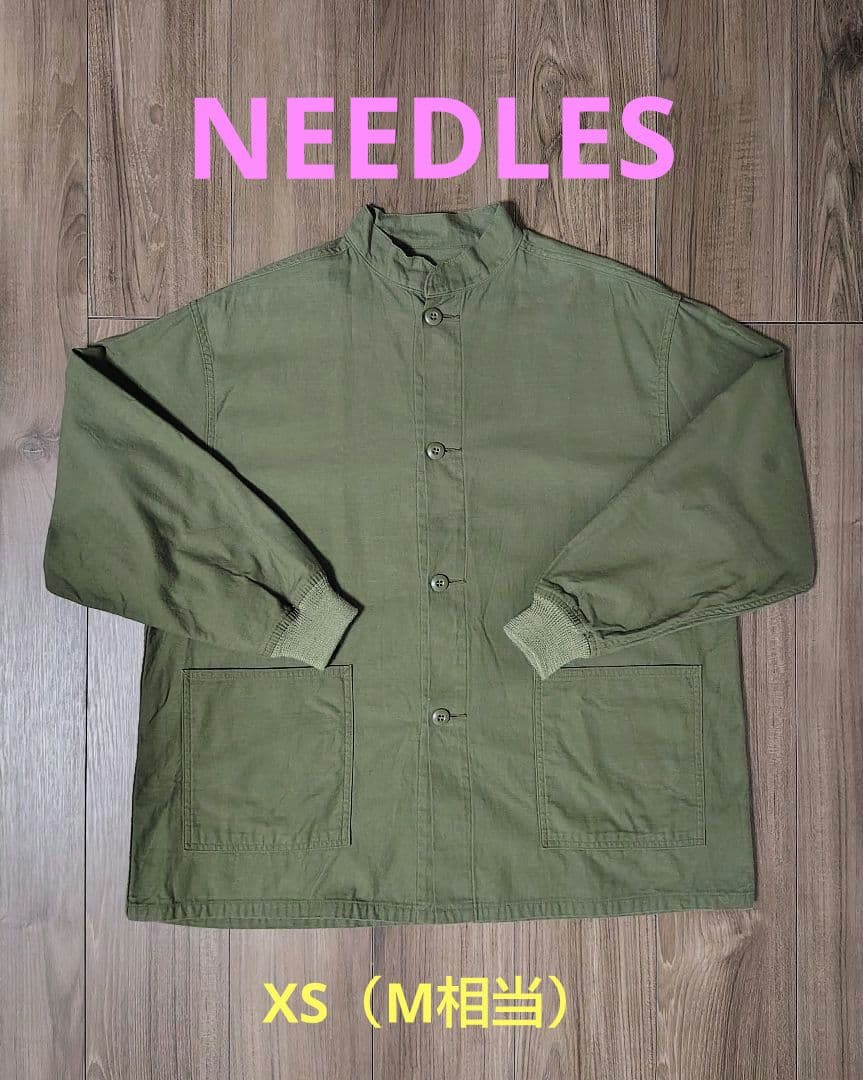 【美品】NEEDLES 21AW ミリタリーシャツ アーミーシャツ