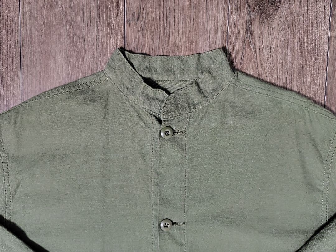 【美品】NEEDLES 21AW ミリタリーシャツ アーミーシャツ