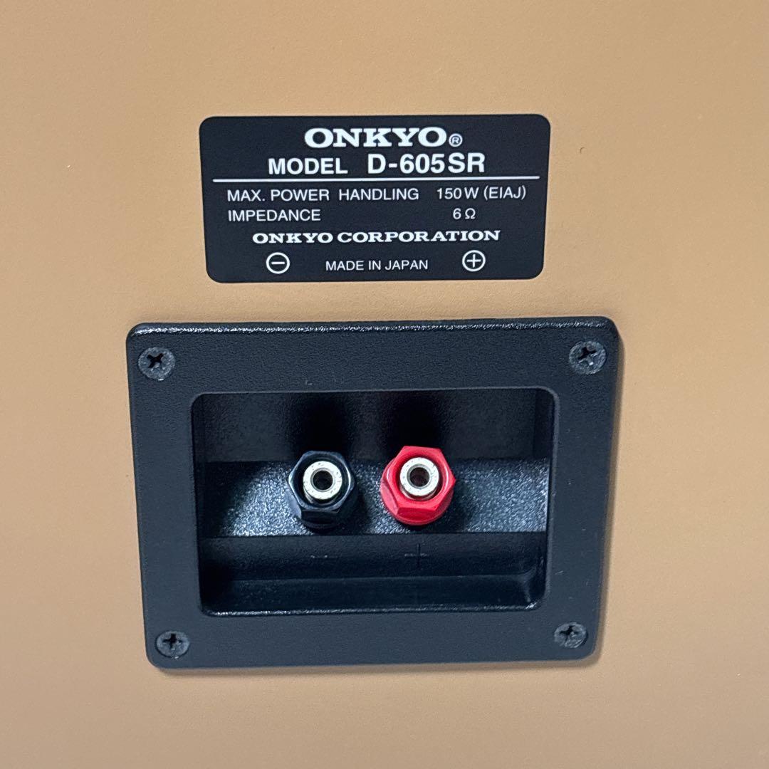 【美品】 ONKYO D-605SR サラウンドスピーカー