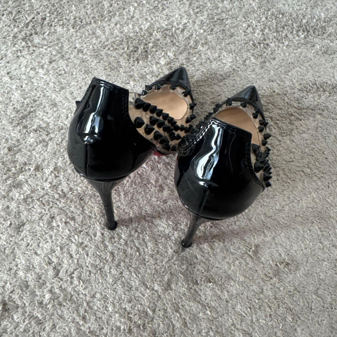 Christian Louboutin スタッズ付きハイヒール 36