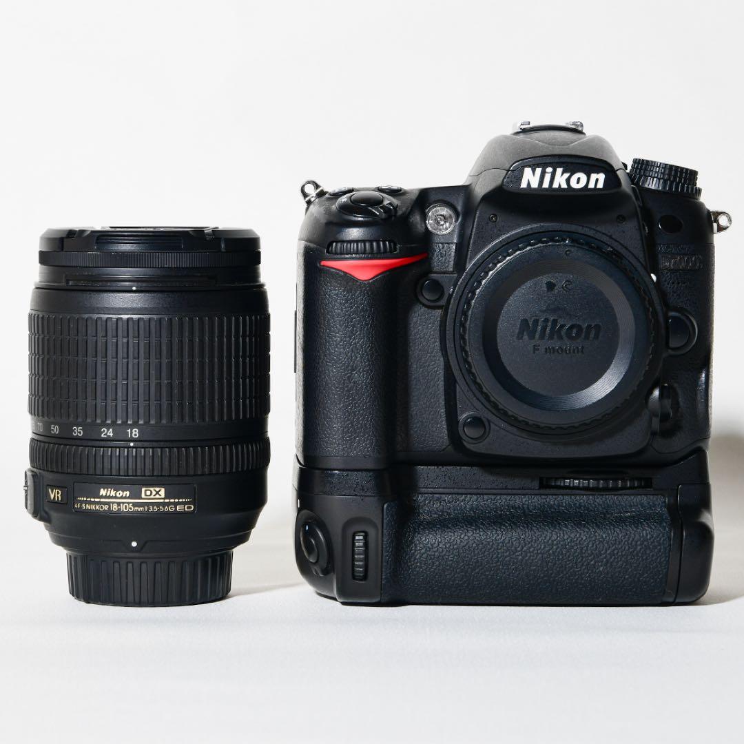 Nikon D7000 18-105mm レンズキット バッテリー2個・グリップ