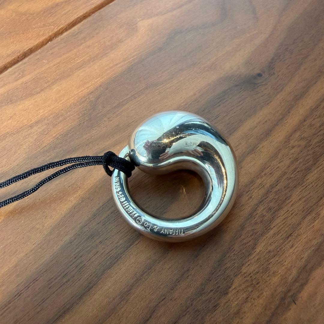 ティファニー エルサペレッティ エターナルサークル ラージ ペンダント 925