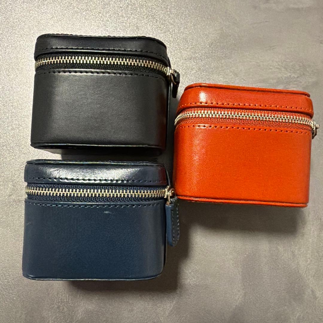 DUCT 腕時計ケース ウォッチケース 本革 イタリア製 バケッタレザー ３個