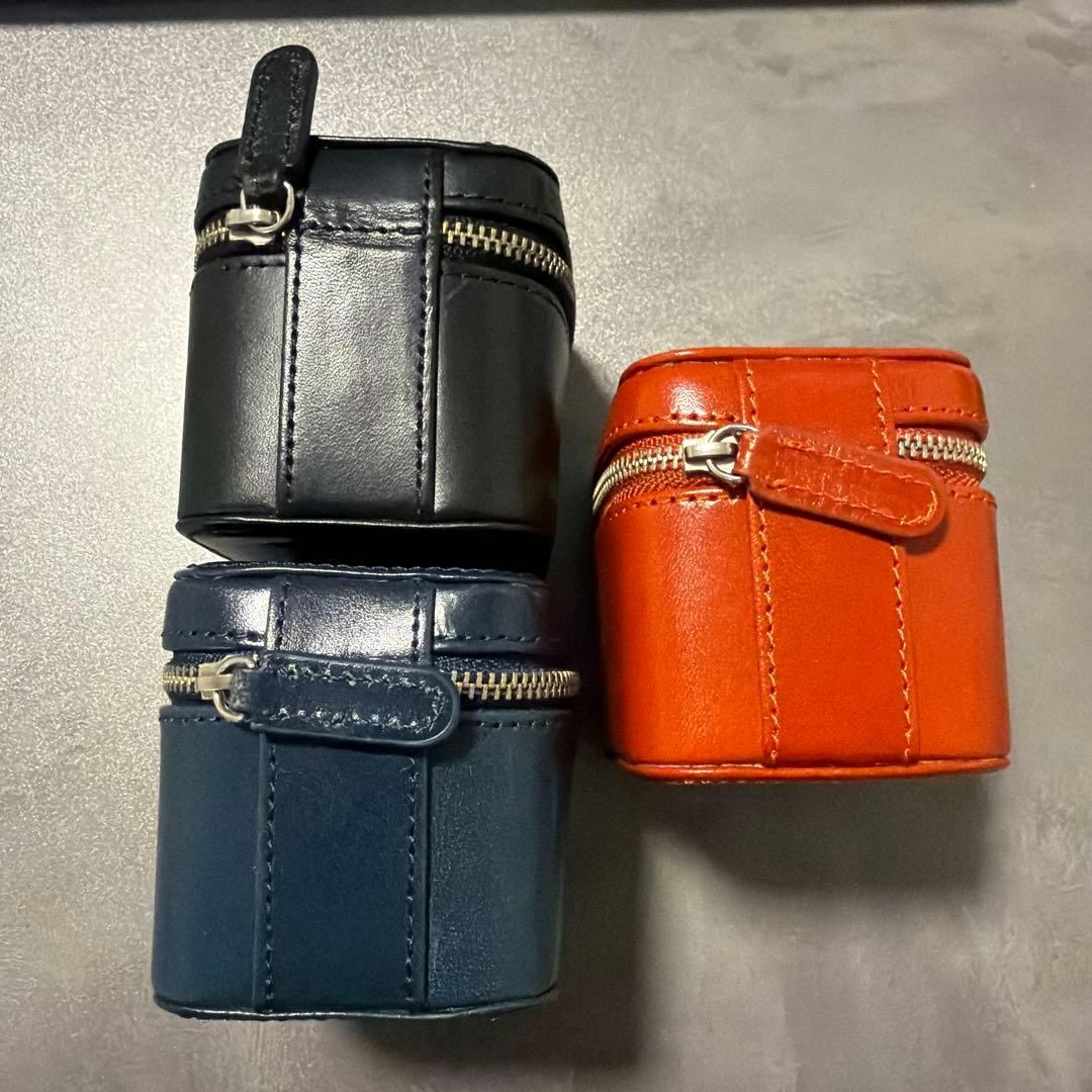 DUCT 腕時計ケース ウォッチケース 本革 イタリア製 バケッタレザー ３個