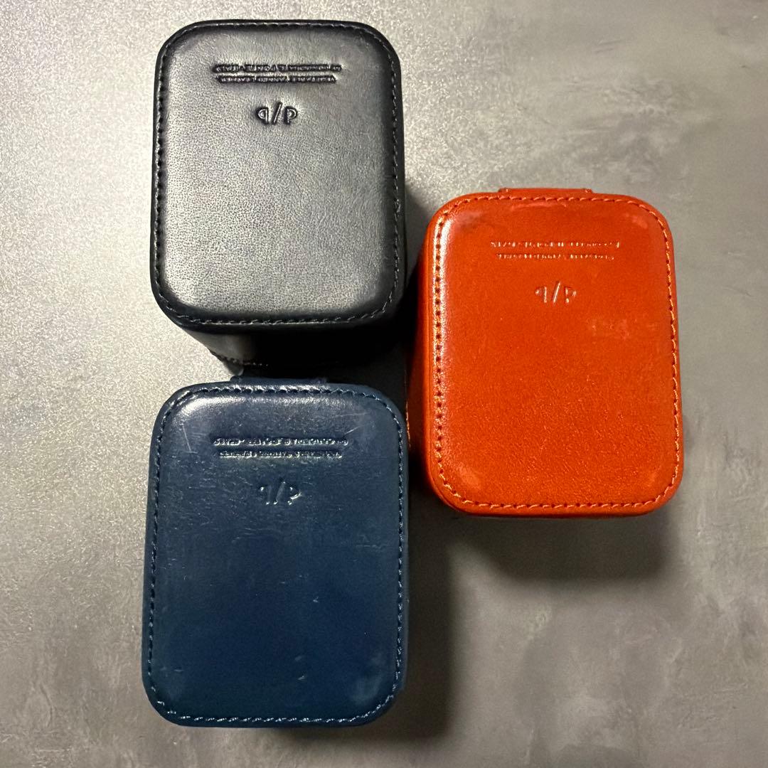 DUCT 腕時計ケース ウォッチケース 本革 イタリア製 バケッタレザー ３個