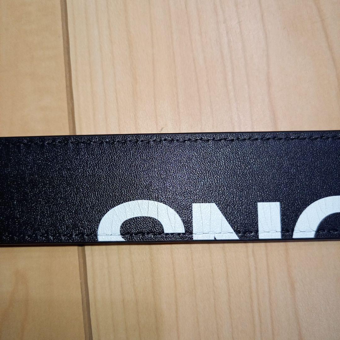 COMME des GARÇONS ブラックレザーベルト M