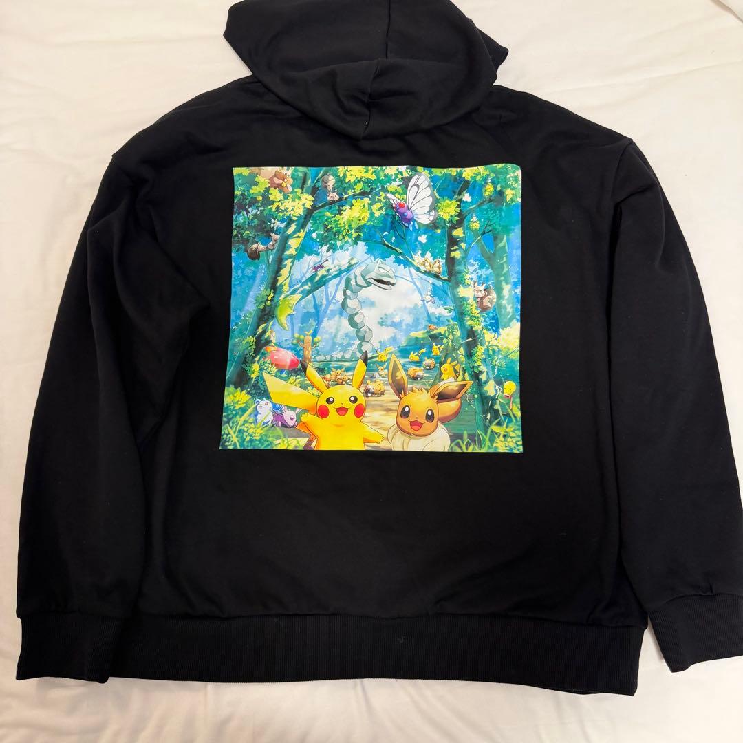 ポケパークカントー限定 パーカー ポケモンフォレスト Mサイズ