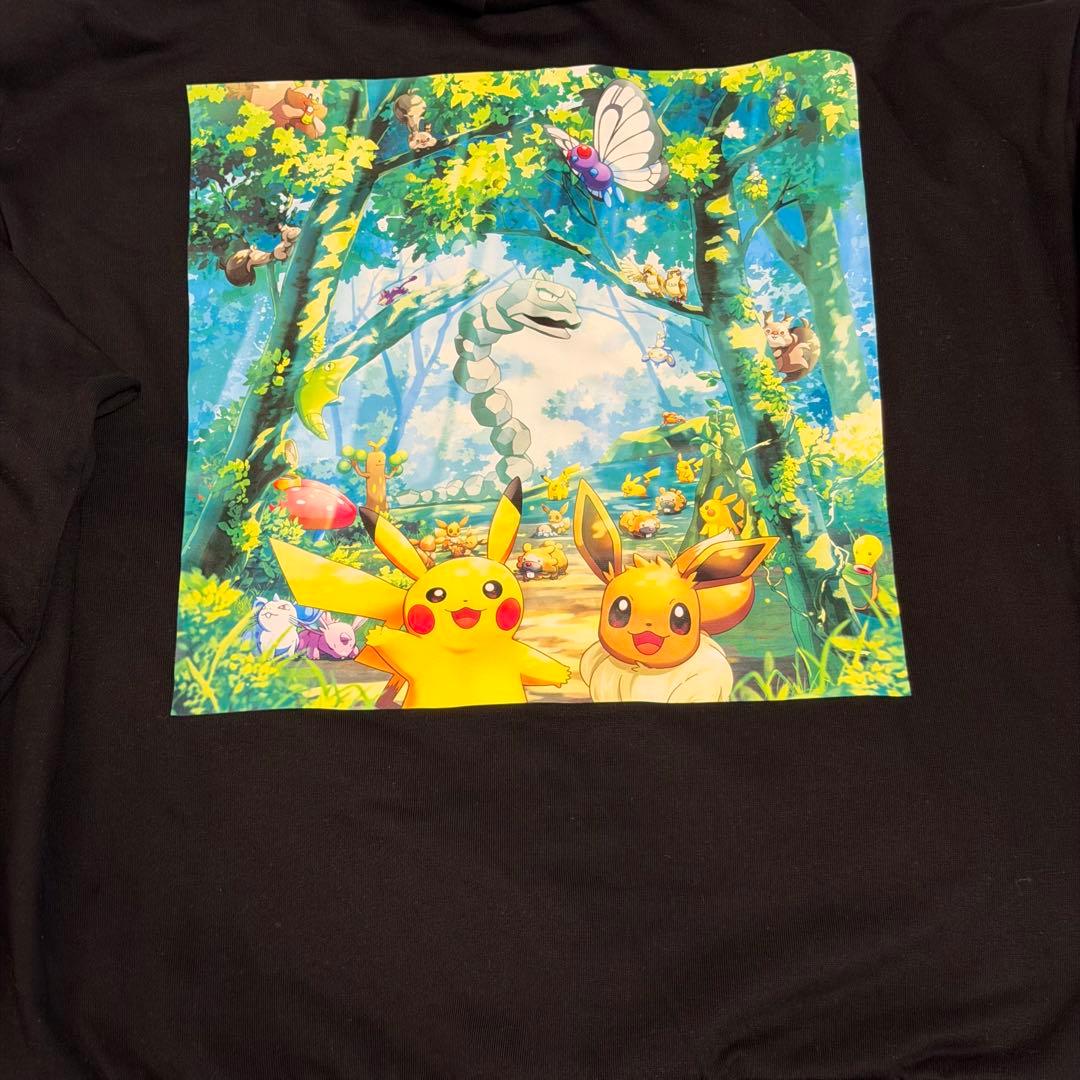 ポケパークカントー限定 パーカー ポケモンフォレスト Mサイズ