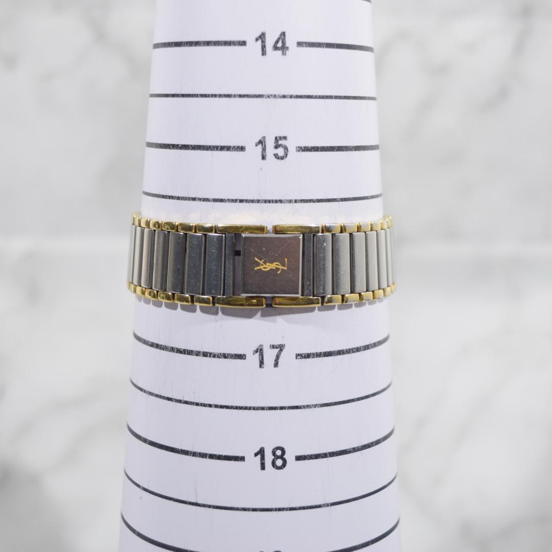 [箱付 新品電池] YSL イヴサンローラン レディース コンビカラー