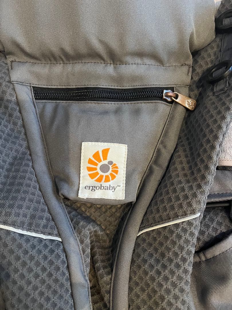 ergobaby BREEZE 抱っこ紐 グレー カバー付き 3点セット