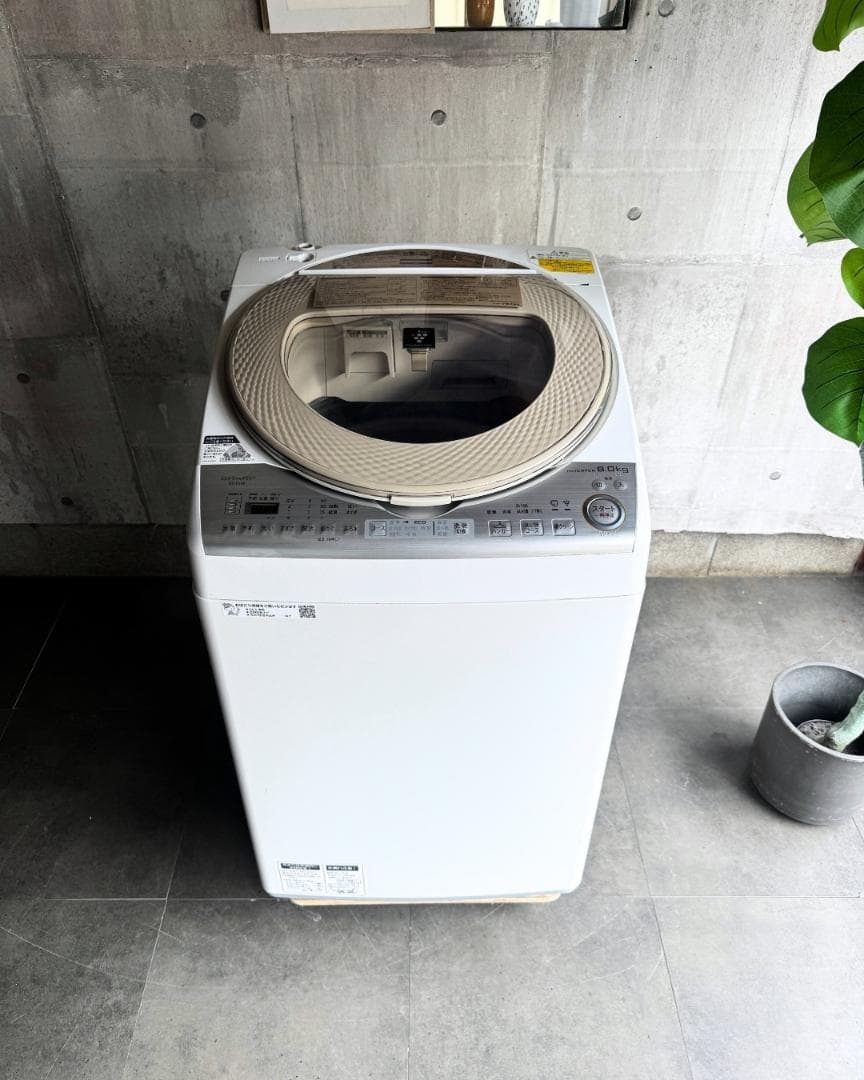 設置まで✨ SHARP 一人暮らし用洗濯機 8kg✨ 2018年製⭕️