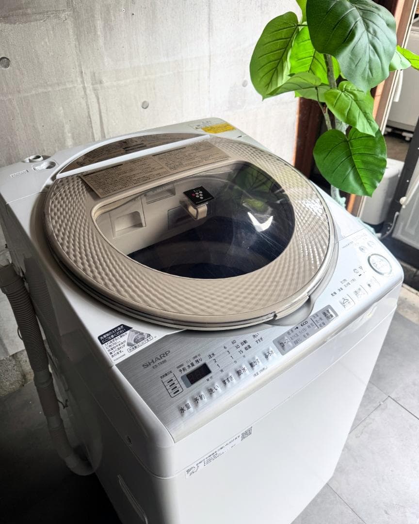 設置まで✨ SHARP 一人暮らし用洗濯機 8kg✨ 2018年製⭕️