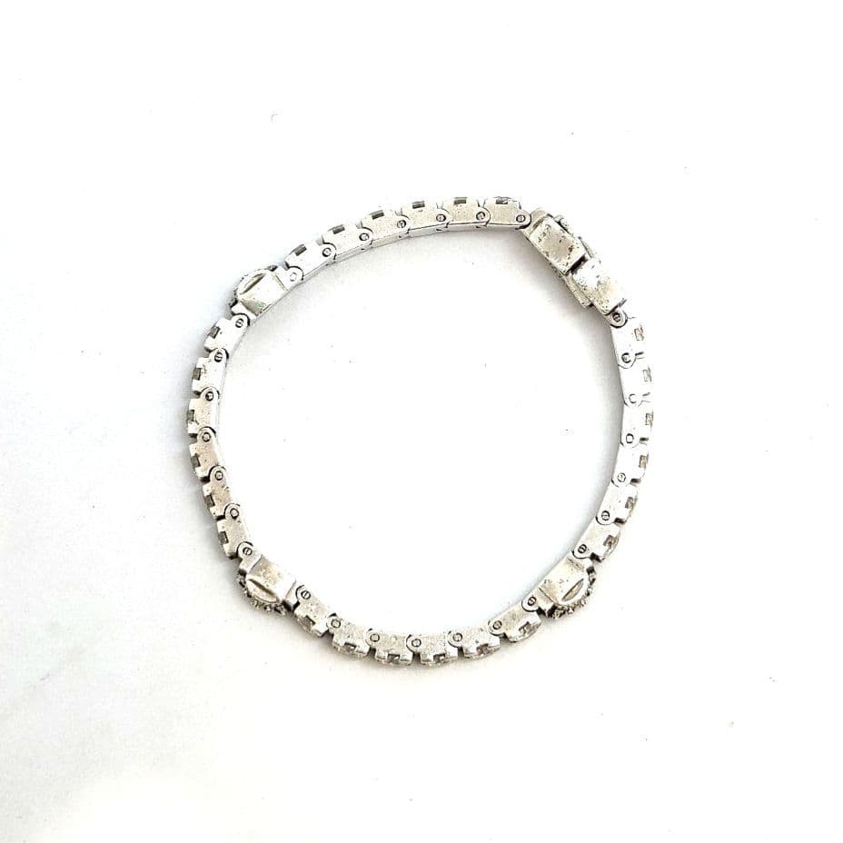 Justin Davis　ジャスティン　王冠　シルバー　ブレスレット　925