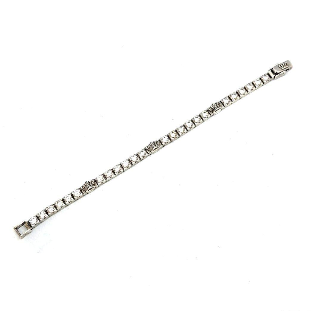 Justin Davis　ジャスティン　王冠　シルバー　ブレスレット　925