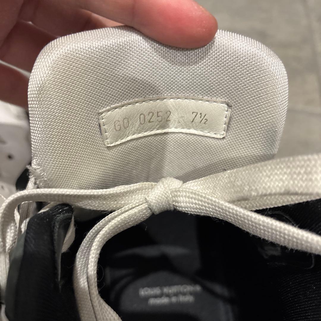 louis vuitton LVトレイナー2ライン　スニーカー　uk7.5