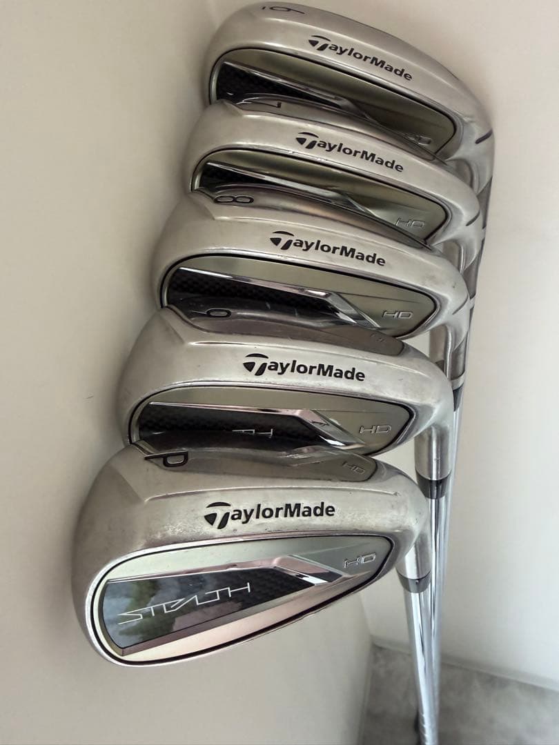 希少スペック！　テーラーメイド　ステルスHD アイアンセット ns950 neo